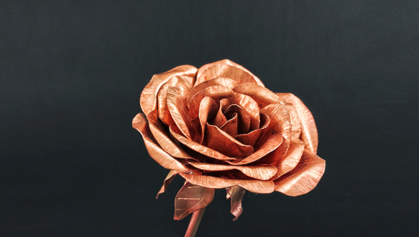 Artisan Series: Craft a copper rose with Master craftsman